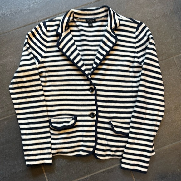 Ann Taylor Jackets & Blazers - Ann Taylor striped sweater blazer